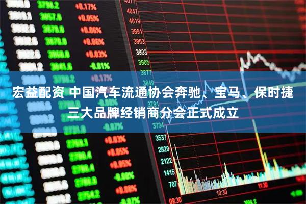 宏益配资 中国汽车流通协会奔驰、宝马、保时捷三大品牌经销商分会正式成立